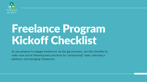 Freelance-Program-Checklist