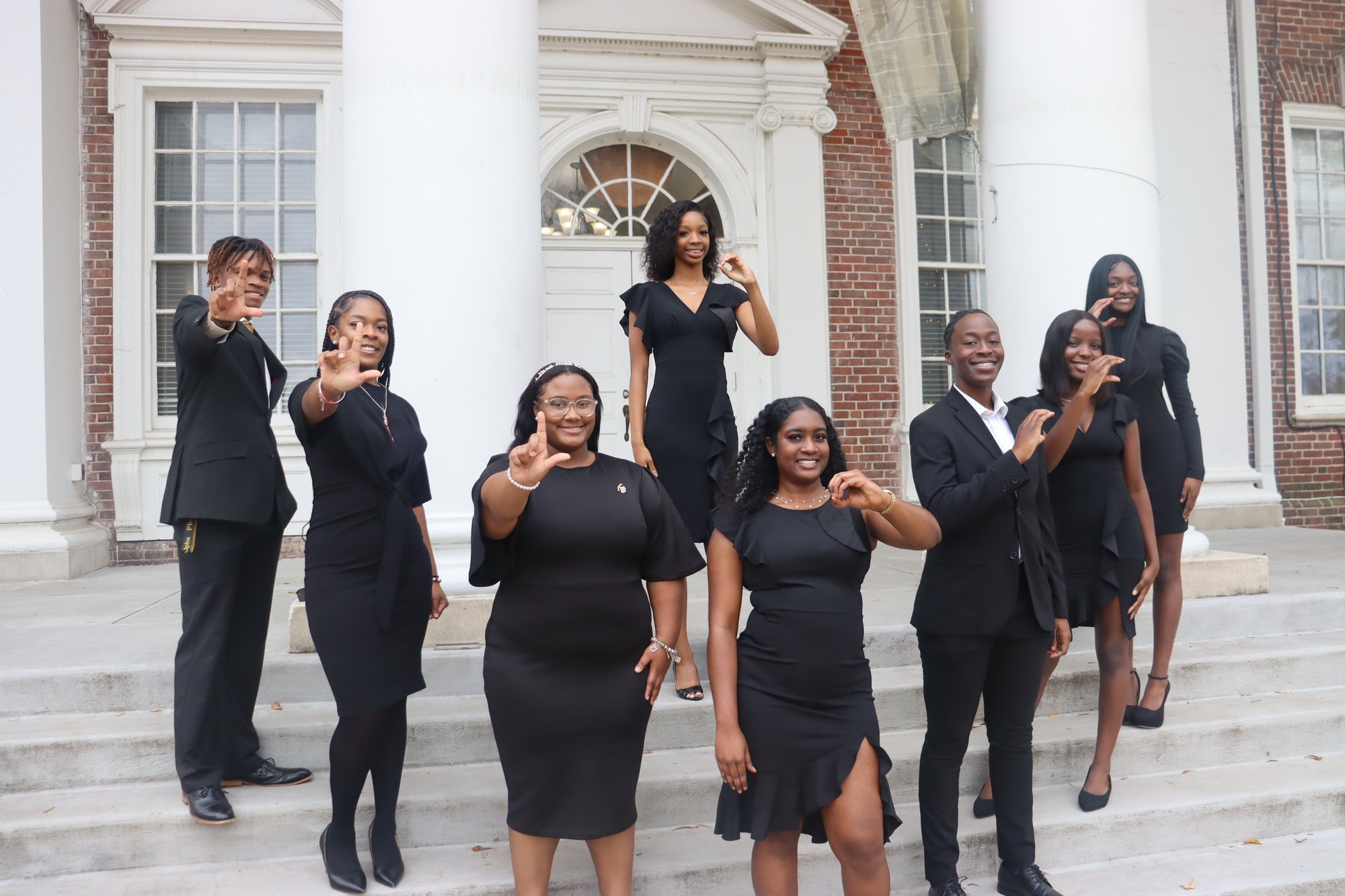 LeMoyne-Owen College Students Outside