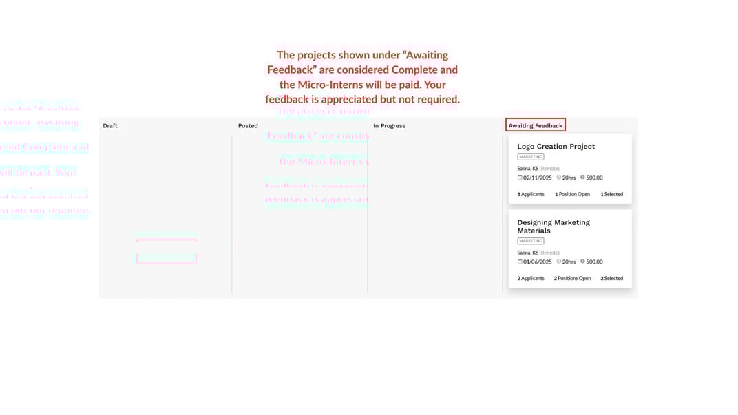 Awaiting Feedback