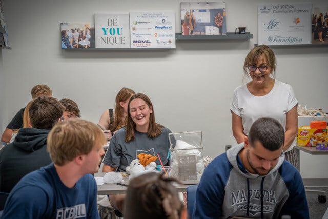 Marietta College Students in Class