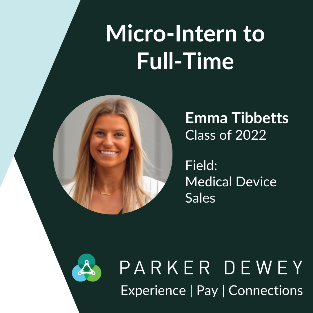 Micro-Intern to Full-Time (Emma)