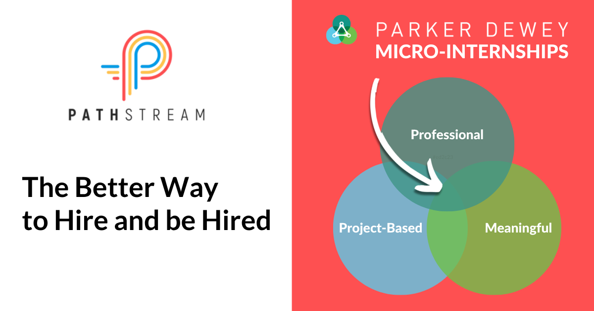 Pathstream Logo Pathstream Students | Join Parker Dewey for Flexible, Paid Experience