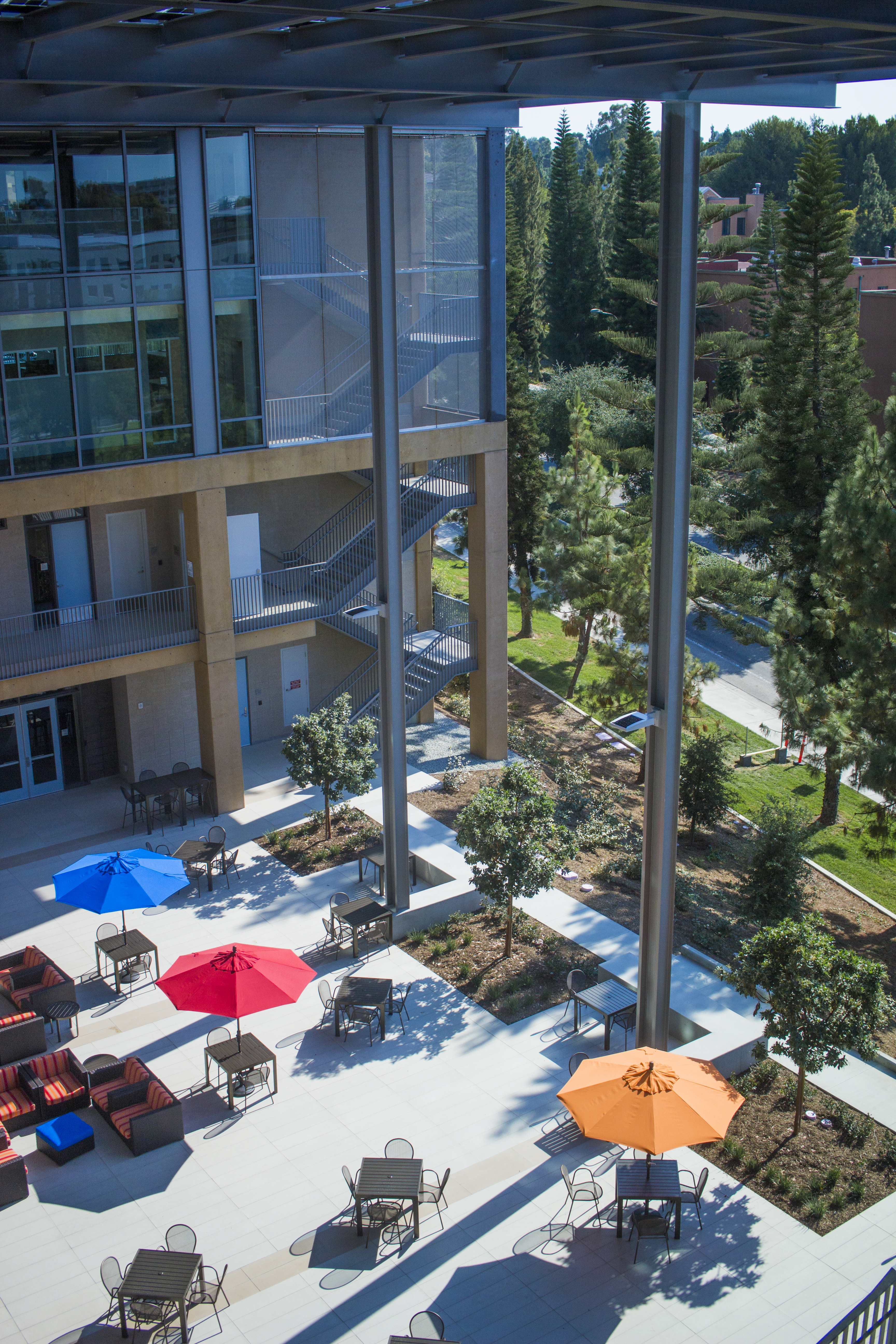 UCI Division of Continuing Ed Courtyard